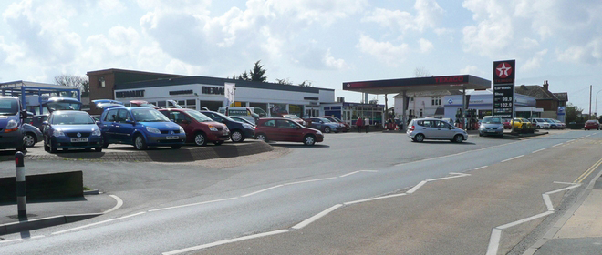 Picture of Harwoods Garage today