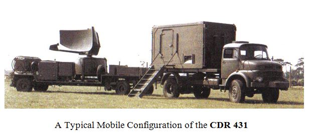 Photo of a Typical Mobile Configuration of the CDR 431