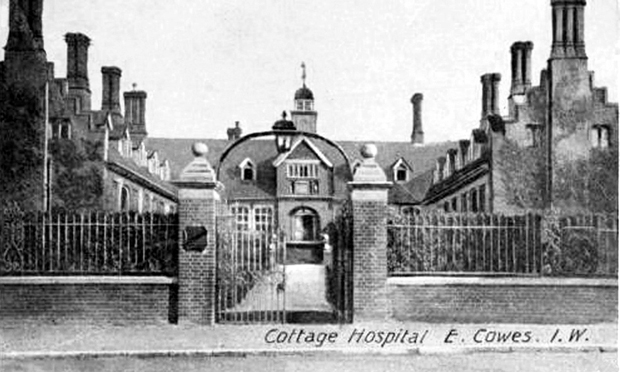 Picture of Frank James Hospital in 1905
