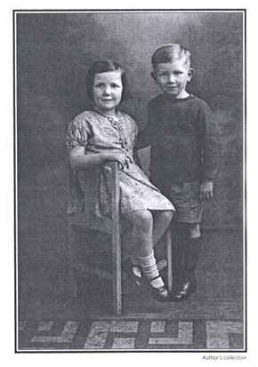 My sister Brenda and I, 1939