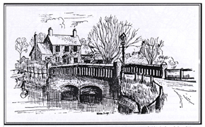 Wootton Bridge (the bridge) Isle of Wight circa 1940