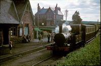 Picture of Kirkmichaael Railway Station in 1961