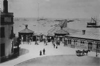 Ryde Pier entrance circa 1900