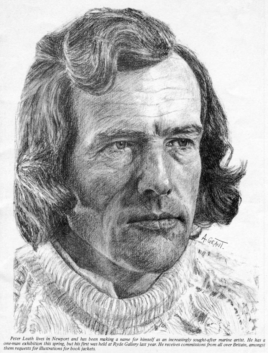 Drawing of Peter Leath