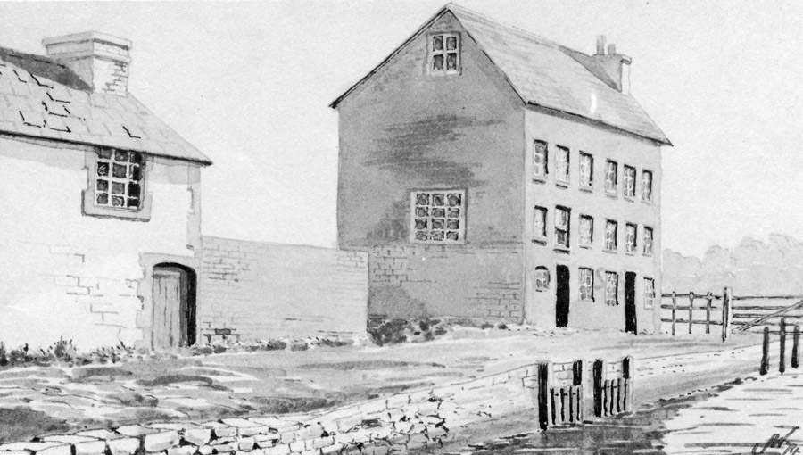 Drawing of Yarmouth Tide Mill