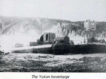 Picture of Hovercraft operating in the Yukon