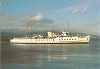 M.V. Balmoral. Originally built for Red Funnel's Isle of Wight service 1949