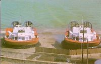 AP1-88 Hovercrafts at the Hovertravel Terminal, Ryde