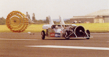 Picture of British Land Speed Record falls to Thrust 2 and Richard at 248mph