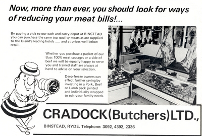 Cradock Butcher Binstead 1972