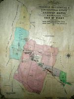 Map of Arreton Manor 1927