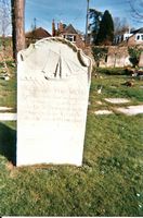 Gravestone of Thos Sivell 1785