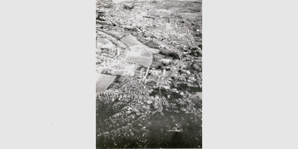 Carisbrooke from the air July 1986