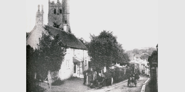 Cutters Arms and Church