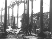 Fire at J.S.Whites, 1911
