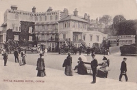 Royal Marine Hotel, West Cowes c1900