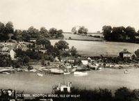 Boatyards on the creek circa 1950