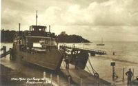 Car Ferry at Fishbourne circa 1950