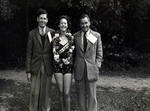 Picture of Dr. Kennedy at Little Canada Holiday Camp 1950s
