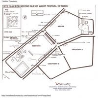Site plan 1969 IOW Festival