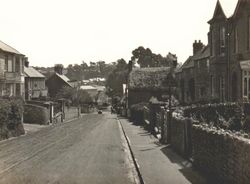 Looking down the High Street circa 1930s