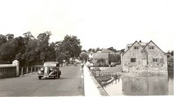 Looking towards Mill Square circa 1950s