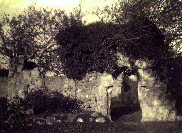Picture of Ruins of the imfirmary Chapel circa 1916
