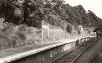 Wootton Station 1950s