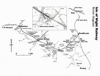 Route diagram [IOW Steam Railway]