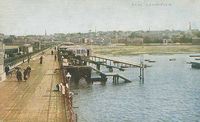 Ryde from the pier circa 1890